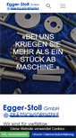 Mobile Screenshot of eggerstoll.ch