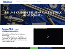 Tablet Screenshot of eggerstoll.ch